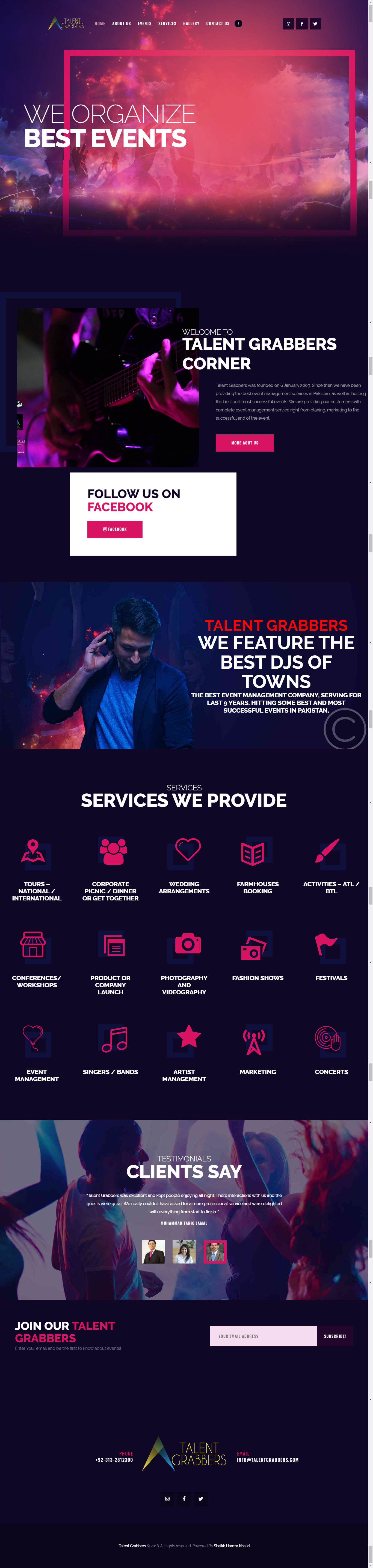 Word Press Website